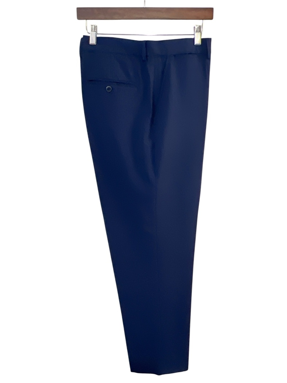 NAUTICA Mens Dress Pants Size 40 WaistNavy Blue Flat Front NWT - PANTS ONLY